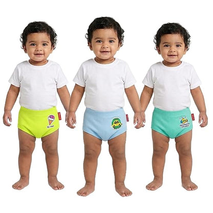 VParents Bloomer for Kids Unisex, 100% Pure Cotton Soft & Breathable Underwear Bloomers for Baby Comfortable & Durable