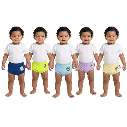 VParents Bloomer for Kids Unisex, 100% Pure Cotton Soft & Breathable Underwear Bloomers for Baby Comfortable & Durable