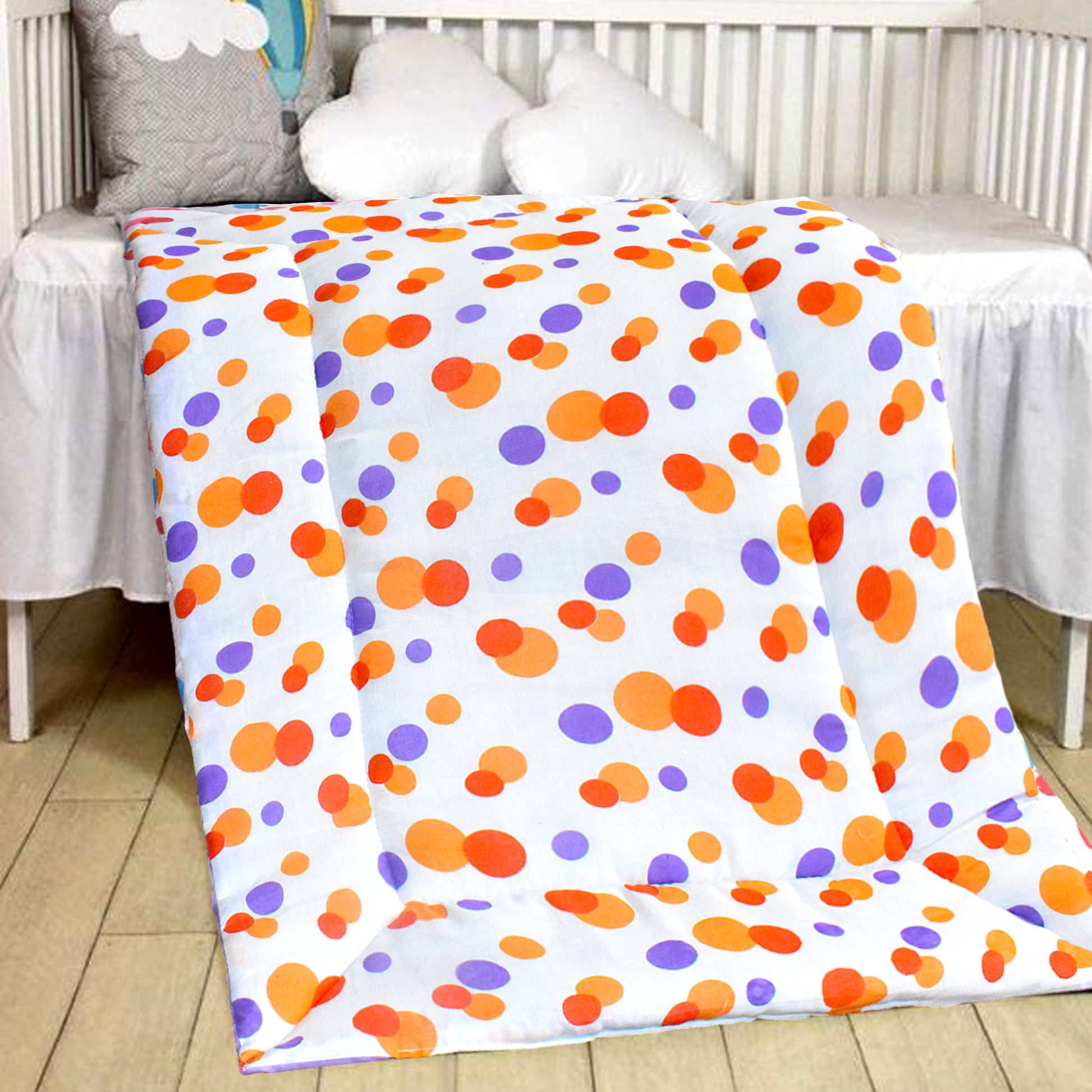 Vparents Preemiee New Born Baby Godadi Soft Cotton Baby godi Godari|Baby Bed|Crib Sheet|bedding set VParents