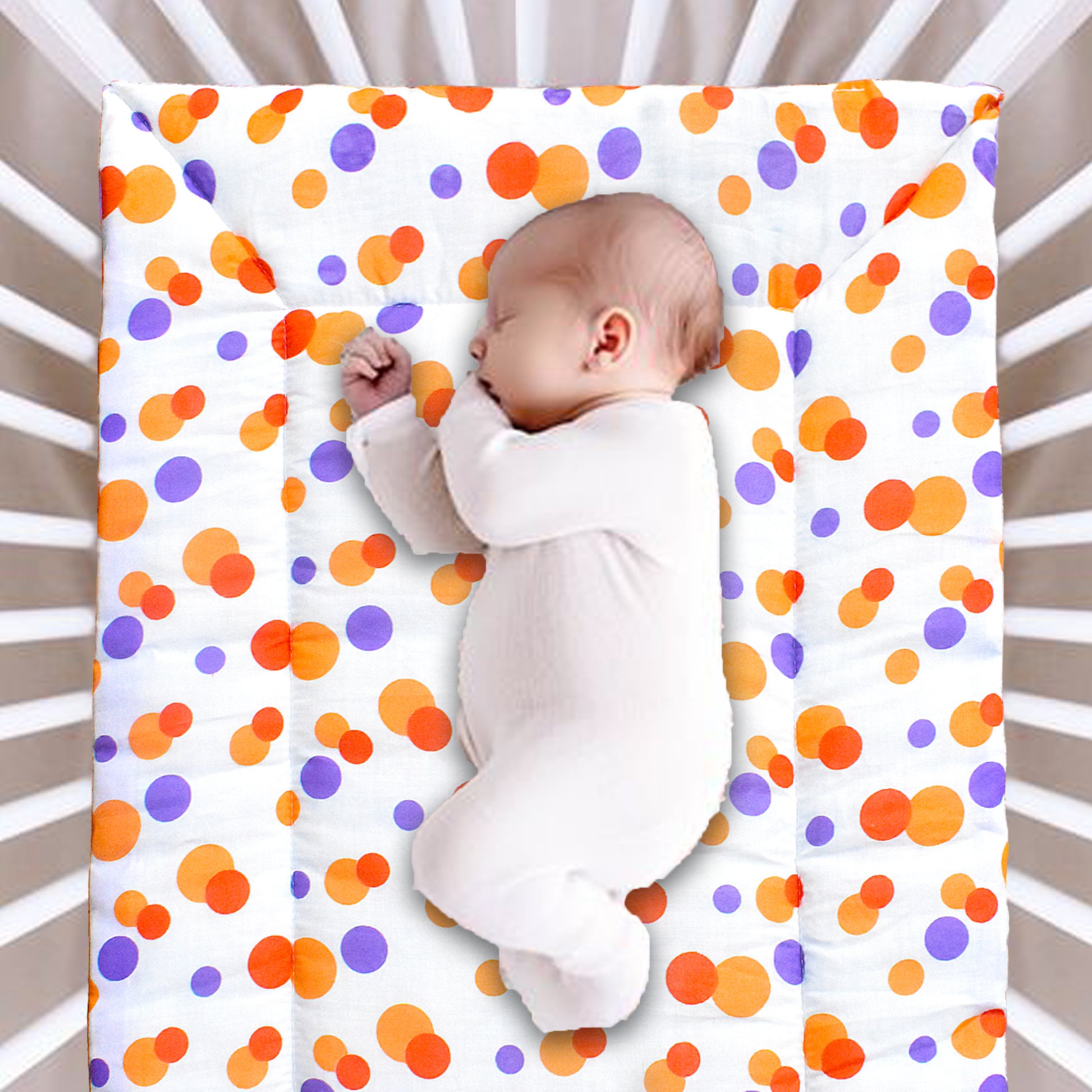 Vparents Preemiee New Born Baby Godadi Soft Cotton Baby godi Godari|Baby Bed|Crib Sheet|bedding set VParents