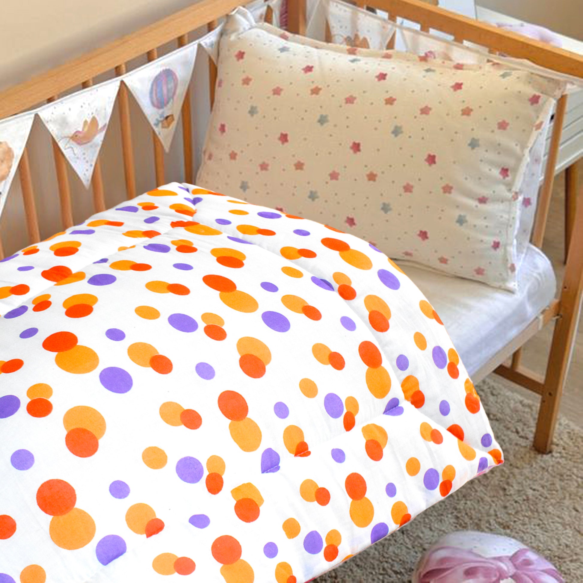 Vparents Preemiee New Born Baby Godadi Soft Cotton Baby godi Godari|Baby Bed|Crib Sheet|bedding set VParents