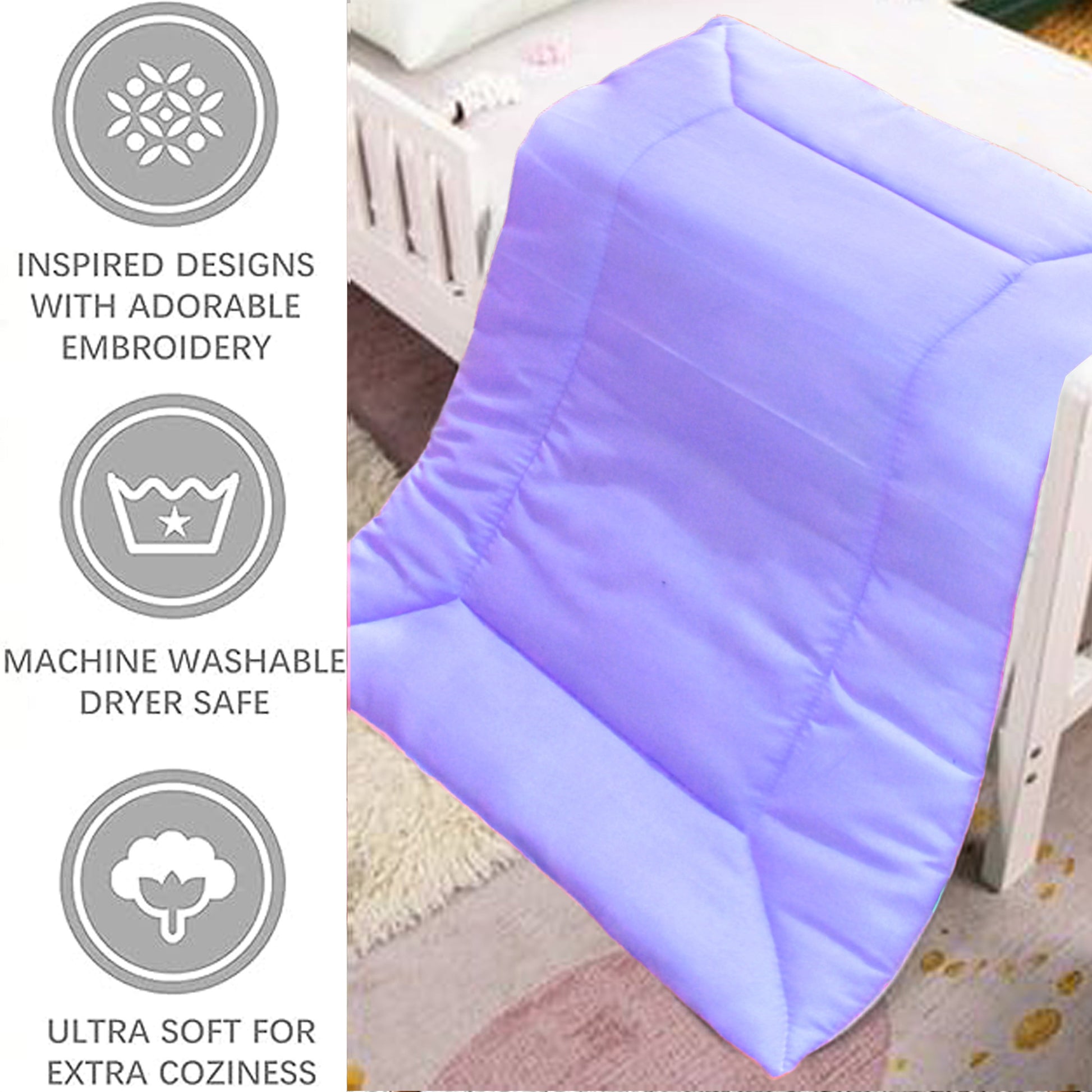 Vparents Preemiee New Born Baby Godadi Soft Cotton Baby godi Godari|Baby Bed|Crib Sheet|bedding set VParents