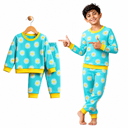 VParents  100% cotton Baby and Kids Cotton Printed  Nightwear