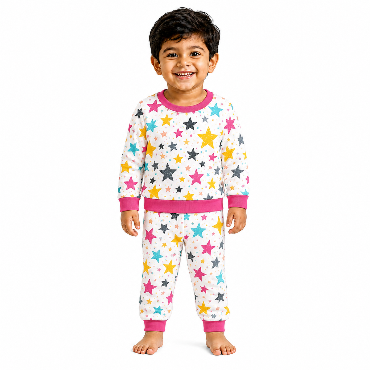 VParents  100% cotton Baby and Kids Cotton Printed  Nightwear