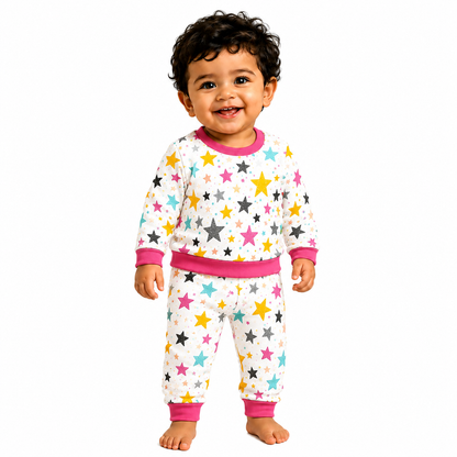 VParents  100% cotton Baby and Kids Cotton Printed  Nightwear