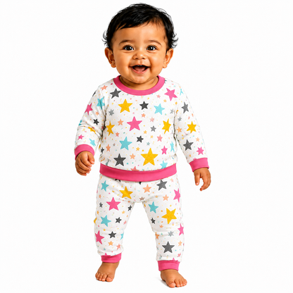 VParents  100% cotton Baby and Kids Cotton Printed  Nightwear