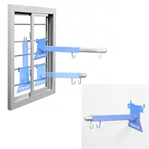VParents Window Baby Cradle cot Metal Hanger adjustable and foldable (blue)